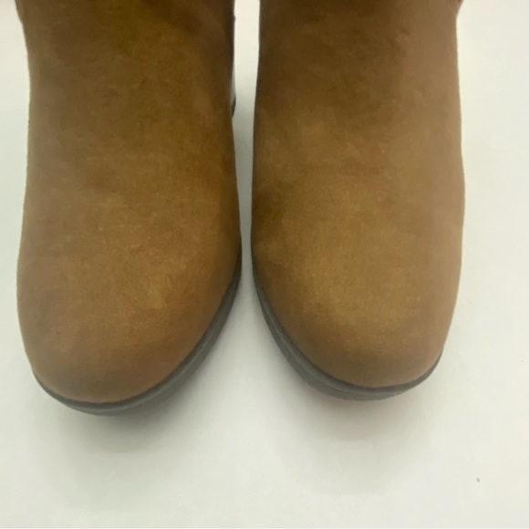 Michael Kors Cowgirl Boots Fawn Desert Color Caramel Size 3 Little Girls - Picture 5 of 9